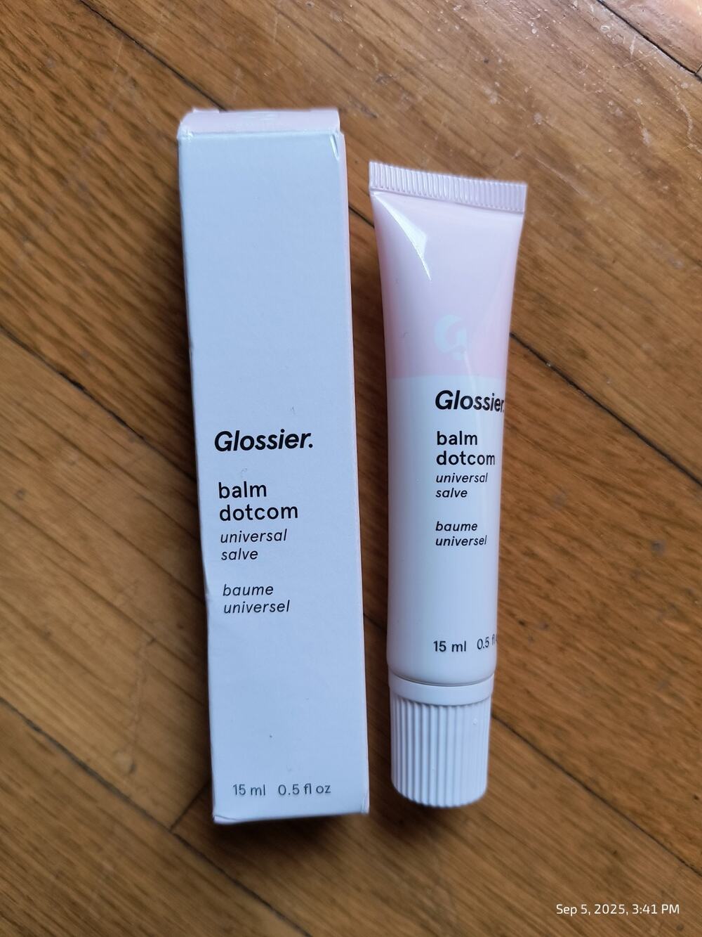 Glossier Balm Dotcom Original Universal Salve Lip Balm Cuticle Elbows Sealed